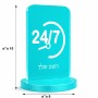 סטנד תמונה מעוצב בעיצוב אישי עם השם שלך בעיצוב 24 ביולי גודל 6 × 10 ס"מ
