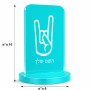 סטנד תמונה מעוצב בעיצוב אישי עם השם שלך בעיצוב יד סלע גודל 6 × 10 ס"מ