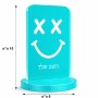 סטנד תמונה מעוצב בעיצוב אישי עם השם שלך בעיצוב סמיילי גודל 6 × 10 ס"מ