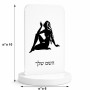 סטנד תמונה מעוצב בעיצוב אישי עם השם שלך בעיצוב מזלות - בתולה גודל 6 × 10 ס"מ