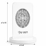 סטנד תמונה מעוצב בעיצוב אישי עם השם שלך בעיצוב לוח שנה אצטקי של המאיה גודל 6 × 10 ס"מ
