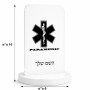 סטנד תמונה מעוצב בעיצוב אישי עם השם שלך בעיצוב חובש גודל 6 × 10 ס"מ
