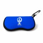 כיסוי למשקפים ריצרץ בעיצוב אישי עם השם שלך בעיצוב גלובוסי שלום גודל 8.5 × 17.5 ס"מ