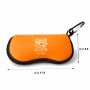 כיסוי למשקפים ריצרץ בעיצוב אישי עם השם שלך בעיצוב מחזמר אנג'ל 2 גודל 8.5 × 17.5 ס"מ