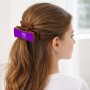 קליפס לשיער חום בעיצוב אישי עם השם שלך בעיצוב מחזמר אנג'ל 2 גודל 8 × 4 ס"מ