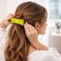קליפס לשיער חום בעיצוב אישי עם השם שלך בעיצוב לוחמים אולימפיים גודל 8 × 4 ס"מ