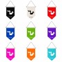 דגל לתליה על קיר בעיצוב אישי עם השם שלך בעיצוב אישה מתאמנת גודל 30 × 19.5 ס"מ
