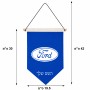 דגל לתליה על קיר בעיצוב אישי עם השם שלך בעיצוב לחצות גודל 30 × 19.5 ס"מ