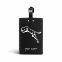 תווית לסימון מזוודה \ תיק בעיצוב אישי עם השם שלך בעיצוב פומה גודל 10.3 × 7 ס"מ
