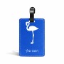 תווית לסימון מזוודה \ תיק בעיצוב אישי עם השם שלך בעיצוב אנפה גודל 10.3 × 7 ס"מ