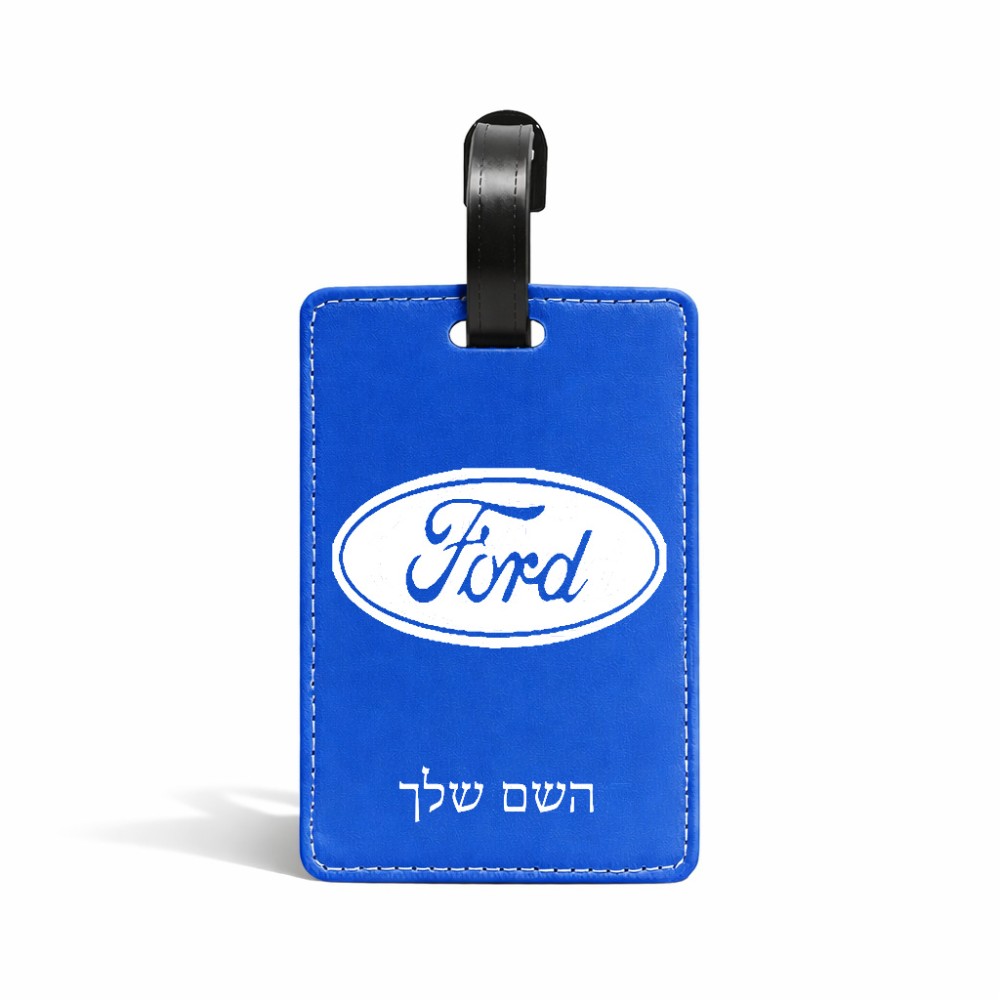 תווית לסימון מזוודה \ תיק בעיצוב אישי עם השם שלך בעיצוב לחצות גודל 10.3 × 7 ס"מ