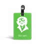 תווית לסימון מזוודה \ תיק בעיצוב אישי עם השם שלך בעיצוב צ'ה גווארה גודל 10.3 × 7 ס"מ