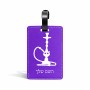 תווית לסימון מזוודה \ תיק בעיצוב אישי עם השם שלך בעיצוב נרגילה גודל 10.3 × 7 ס"מ