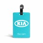 תווית לסימון מזוודה \ תיק בעיצוב אישי עם השם שלך בעיצוב קיה גודל 10.3 × 7 ס"מ