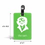תווית לסימון מזוודה \ תיק בעיצוב אישי עם השם שלך בעיצוב צ'ה גווארה גודל 10.3 × 7 ס"מ