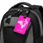 תווית לסימון מזוודה \ תיק בעיצוב אישי עם השם שלך בעיצוב רוכב טרקטורונים גודל 10.3 × 7 ס"מ