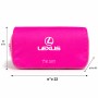 תיק איפור  בעיצוב אישי עם השם שלך בעיצוב לקסוס גודל 11 × 22 × 10 ס"מ