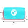 תיק איפור  בעיצוב אישי עם השם שלך בעיצוב ב.מ.וו גודל 11 × 22 × 10 ס"מ