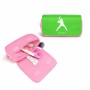 תיק איפור  בעיצוב אישי עם השם שלך בעיצוב שחקן בייסבול גודל 11 × 22 × 10 ס"מ