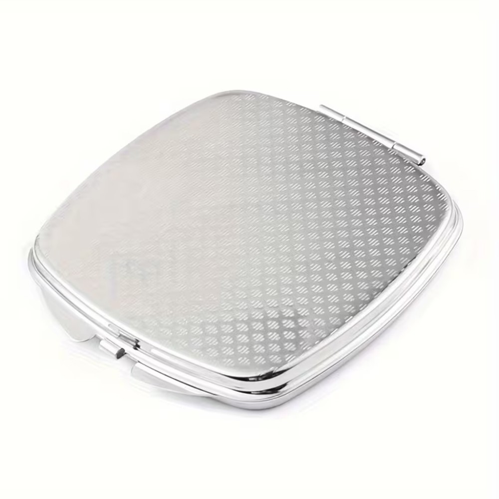 מראה לאיפור מאקאפ בעיצוב אישי עם השם שלך בעיצוב עטלפים גודל 6.7 × 6.7 ס"מ