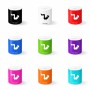 קופת צדקה \ חיסכון קרמית בעיצוב אישי עם השם שלך בעיצוב אישה מתאמנת גודל הקופה 20 × 25 ס"מ