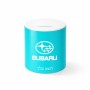 קופת צדקה \ חיסכון קרמית בעיצוב אישי עם השם שלך בעיצוב סובארו גודל הקופה 20 × 25 ס"מ