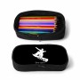 קלמר בעיצוב אישי עם השם שלך בעיצוב סנובורדיסט גודל 23 × 7 × 12 ס"מ