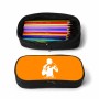 קלמר בעיצוב אישי עם השם שלך בעיצוב אגרוף גודל 23 × 7 × 12 ס"מ