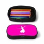 קלמר בעיצוב אישי עם השם שלך בעיצוב בלרינה גודל 23 × 7 × 12 ס"מ