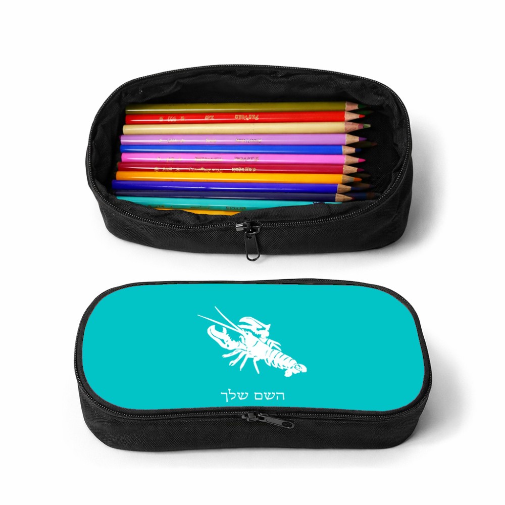 קלמר בעיצוב אישי עם השם שלך בעיצוב מזלות - סרטן גודל 23 × 7 × 12 ס"מ