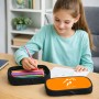 קלמר בעיצוב אישי עם השם שלך בעיצוב כדורסל אולימפי גודל 23 × 7 × 12 ס"מ