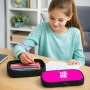 קלמר בעיצוב אישי עם השם שלך בעיצוב ארנב מחזיק גזר גודל 23 × 7 × 12 ס"מ