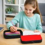 קלמר בעיצוב אישי עם השם שלך בעיצוב ברייקדאנס גודל 23 × 7 × 12 ס"מ