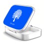 קופסאת כדורים בעיצוב אישי עם השם שלך בעיצוב עץ גודל 5.6 × 4 ס"מ