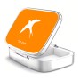 קופסאת כדורים בעיצוב אישי עם השם שלך בעיצוב לבלוע גודל 5.6 × 4 ס"מ