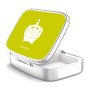 קופסאת כדורים בעיצוב אישי עם השם שלך בעיצוב כתר מלכותי גודל 5.6 × 4 ס"מ