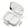 קופסאת כדורים בעיצוב אישי עם השם שלך בעיצוב אופנוע ים גודל 5.6 × 4 ס"מ