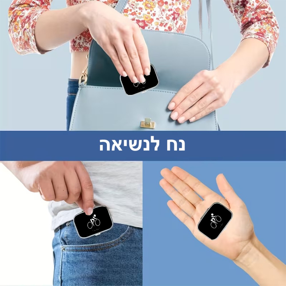 קופסאת כדורים בעיצוב אישי עם השם שלך בעיצוב אופניים אולימפיים גודל 5.6 × 4 ס"מ