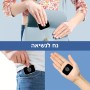 קופסאת כדורים בעיצוב אישי עם השם שלך בעיצוב הדפס תפוח גודל 5.6 × 4 ס"מ