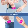 קופסאת כדורים בעיצוב אישי עם השם שלך בעיצוב שחמט גודל 5.6 × 4 ס"מ