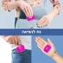 קופסאת כדורים בעיצוב אישי עם השם שלך בעיצוב אולימפי גודל 5.6 × 4 ס"מ