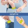 קופסאת כדורים בעיצוב אישי עם השם שלך בעיצוב אופל גודל 5.6 × 4 ס"מ