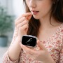 קופסאת כדורים בעיצוב אישי עם השם שלך בעיצוב קפיצת סקי אולימפית גודל 5.6 × 4 ס"מ