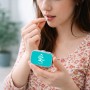 קופסאת כדורים בעיצוב אישי עם השם שלך בעיצוב אהבה באותיות יפניות גודל 5.6 × 4 ס"מ
