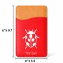 ארנק כרטיסי אשראי לטלפון בעיצוב אישי עם השם שלך בעיצוב פרת משה רבנו גודל 6.6 × 9.7 ס"מ