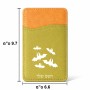 ארנק כרטיסי אשראי לטלפון בעיצוב אישי עם השם שלך בעיצוב עטלפים גודל 6.6 × 9.7 ס"מ