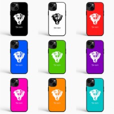 כיסוי בעיצוב אישי עם השם שלך לדגם - Apple iPhone 15 Plus בעיצוב פני פנטרה