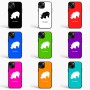 כיסוי בעיצוב אישי עם השם שלך לדגם - Apple iPhone 15 Plus בעיצוב קרנף