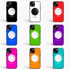 כיסוי בעיצוב אישי עם השם שלך לדגם - Apple iPhone 15 Plus בעיצוב כדורסל