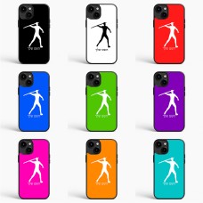 כיסוי בעיצוב אישי עם השם שלך לדגם - Apple iPhone 15 Plus בעיצוב זורק כידון
